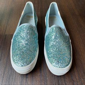 Keds for Kate Spade Triple Decker Glitter Sneakers